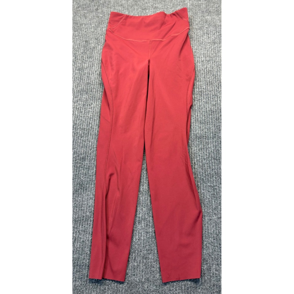 Lululemon High Rise Training Leggings Rust Size 4 LW3DKMS